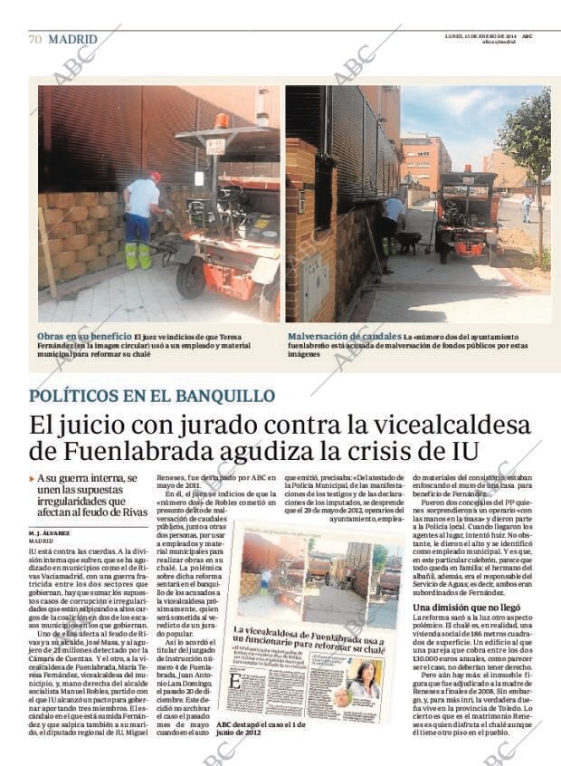 ABC MADRID 13-01-2014 página 70