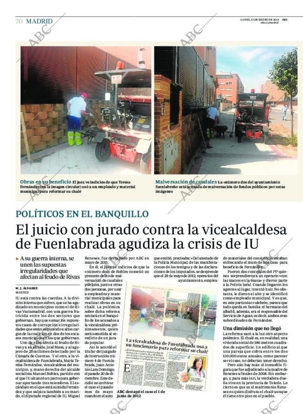 ABC MADRID 13-01-2014 página 70