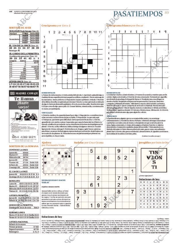 ABC SEVILLA 13-01-2014 página 89