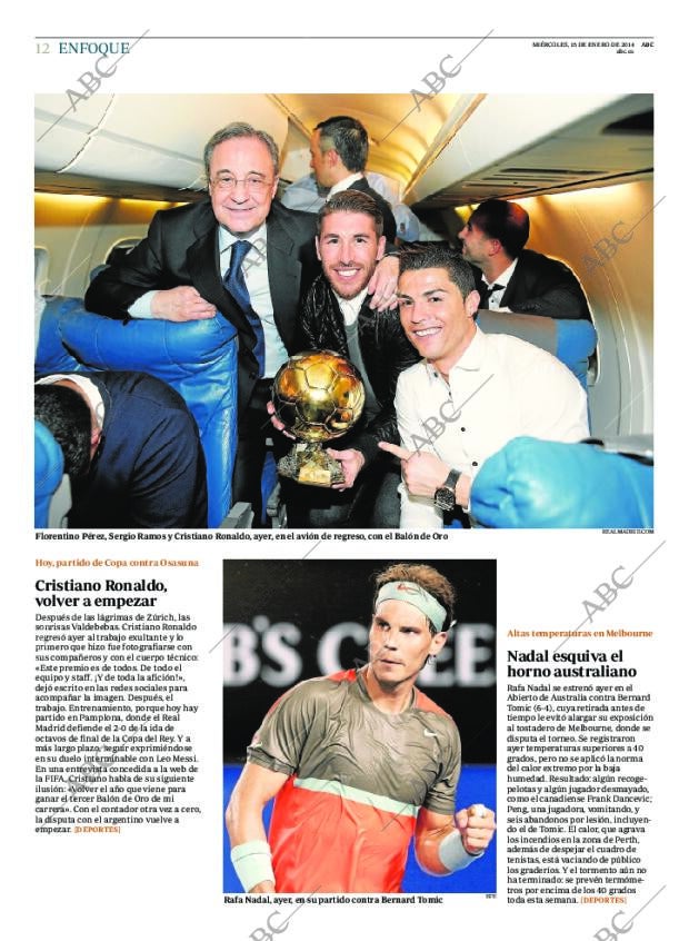 ABC MADRID 15-01-2014 página 12