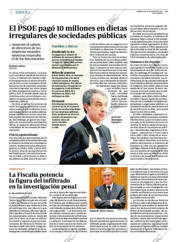 ABC MADRID 15-01-2014 página 26