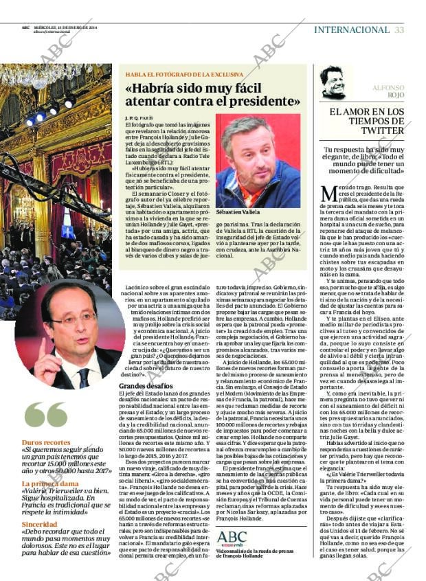 ABC MADRID 15-01-2014 página 33