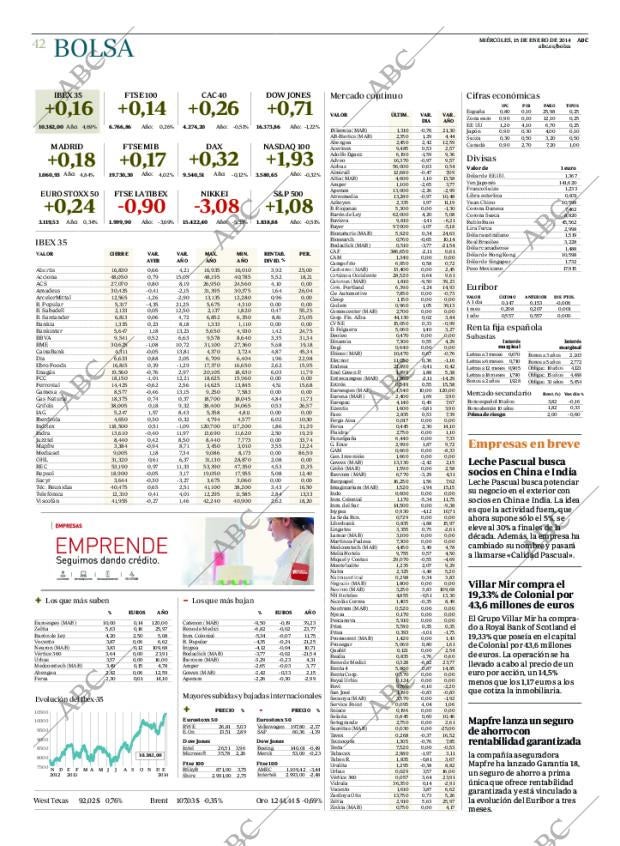 ABC MADRID 15-01-2014 página 42