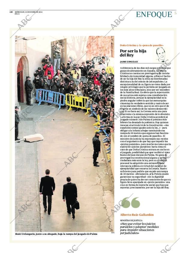 ABC MADRID 15-01-2014 página 5