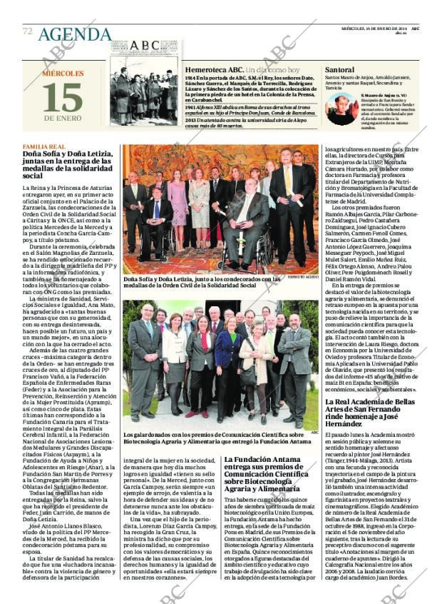 ABC MADRID 15-01-2014 página 72