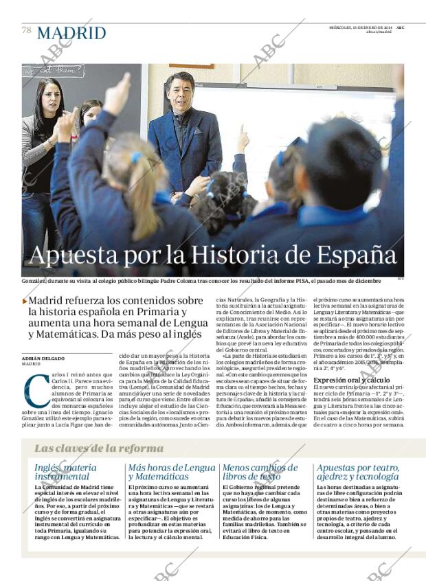 ABC MADRID 15-01-2014 página 78