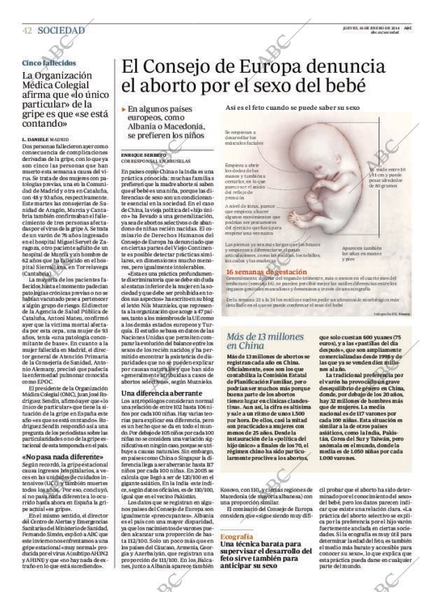 ABC MADRID 16-01-2014 página 42