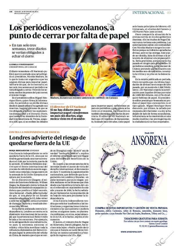 ABC CORDOBA 18-01-2014 página 49