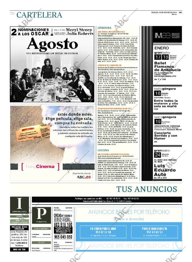 ABC CORDOBA 18-01-2014 página 70