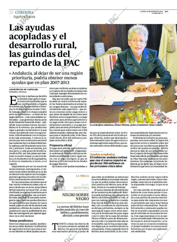ABC CORDOBA 20-01-2014 página 22