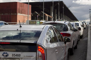 Taxis en atocha Foto, Isabel Permuy Archdc