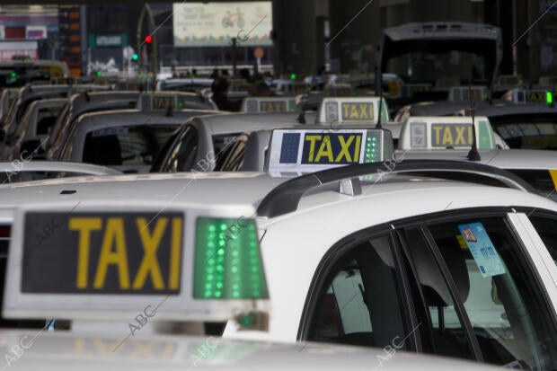 Taxis en atocha Foto, Isabel Permuy Archdc