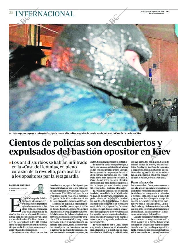 ABC MADRID 27-01-2014 página 28