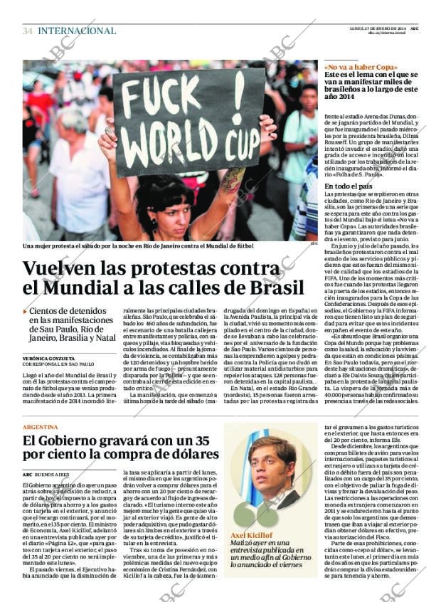 ABC MADRID 27-01-2014 página 34