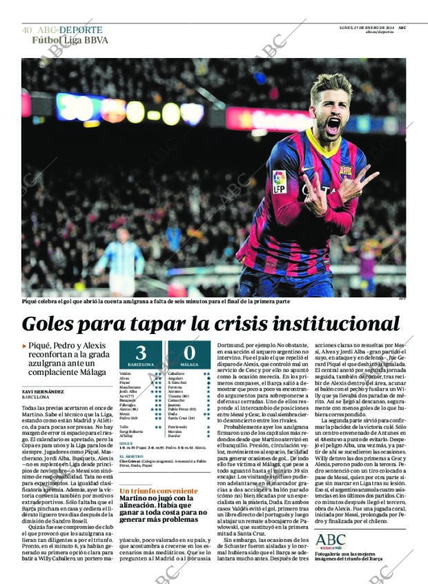 ABC MADRID 27-01-2014 página 40