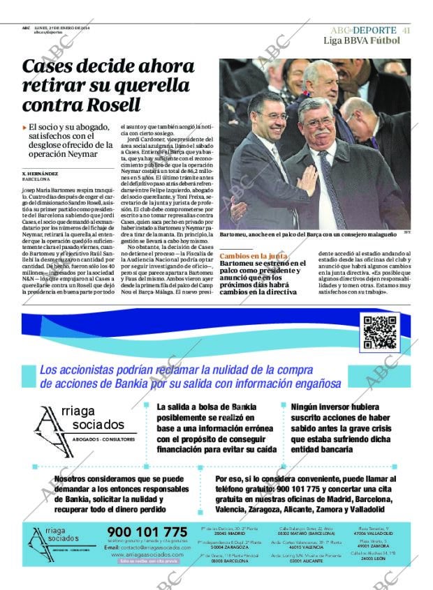 ABC MADRID 27-01-2014 página 41