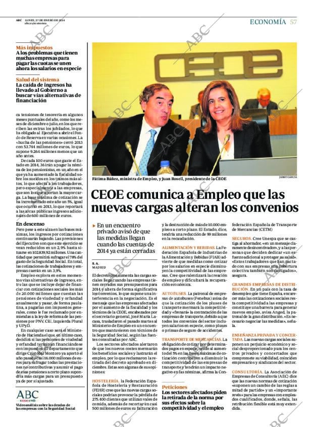 ABC MADRID 27-01-2014 página 57