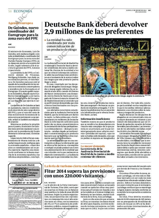 ABC MADRID 27-01-2014 página 58