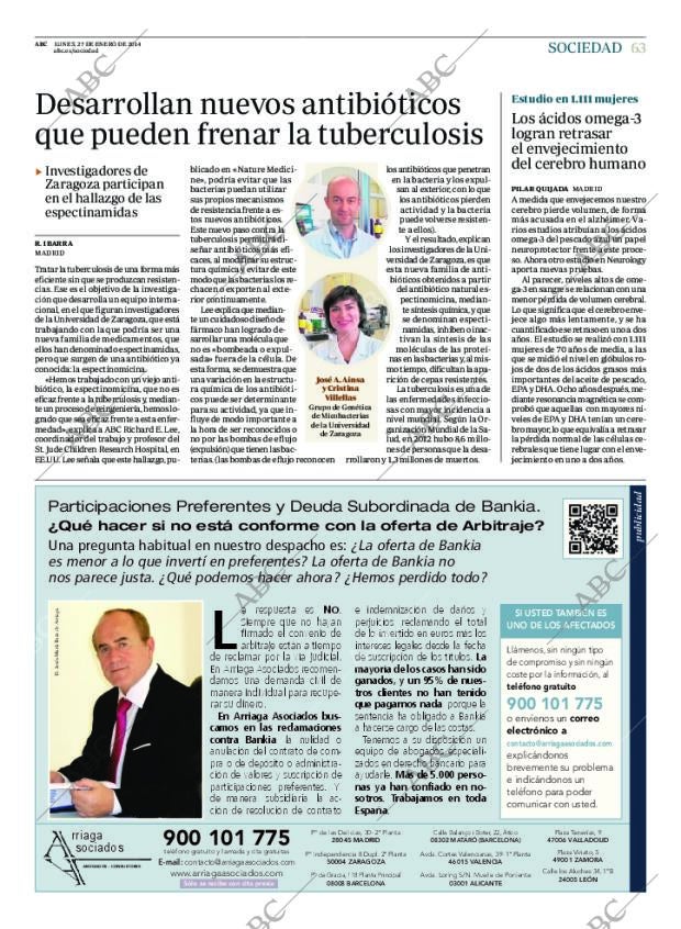 ABC MADRID 27-01-2014 página 63