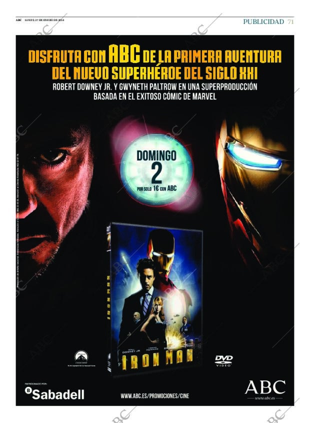 ABC MADRID 27-01-2014 página 71