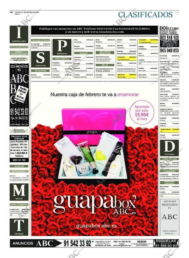 ABC MADRID 27-01-2014 página 77