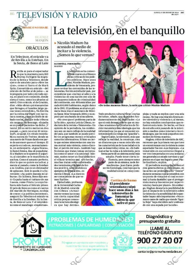 ABC MADRID 27-01-2014 página 86