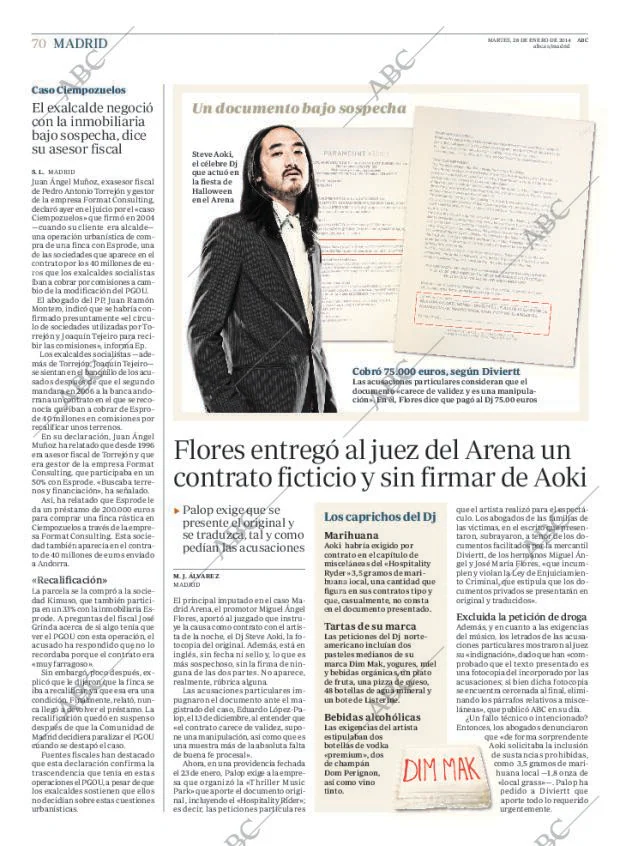 ABC MADRID 28-01-2014 página 74