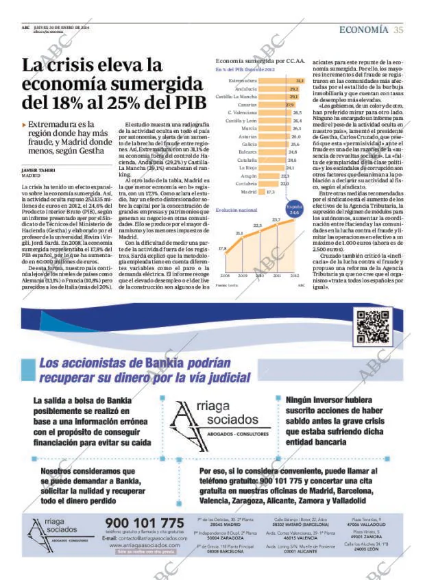 ABC MADRID 30-01-2014 página 35