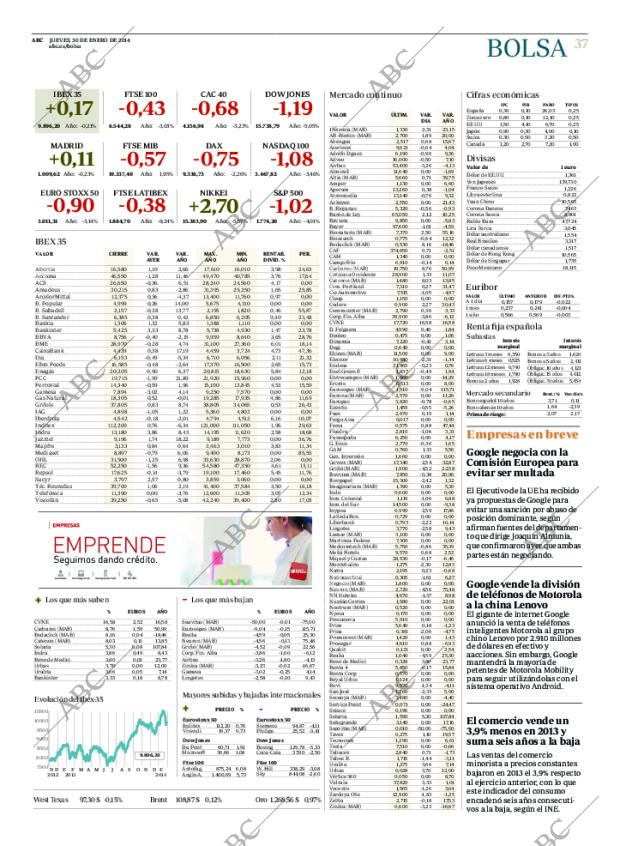 ABC MADRID 30-01-2014 página 37