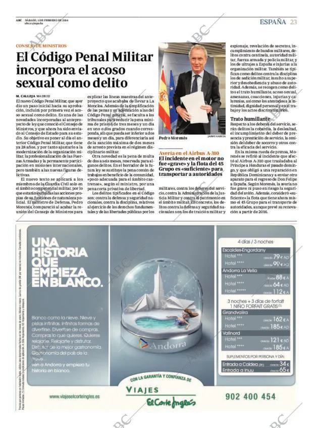 ABC MADRID 01-02-2014 página 23