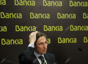 rueda de prensa Presentacion de Resultados del ejercicio 2013 del grupo Bankia...