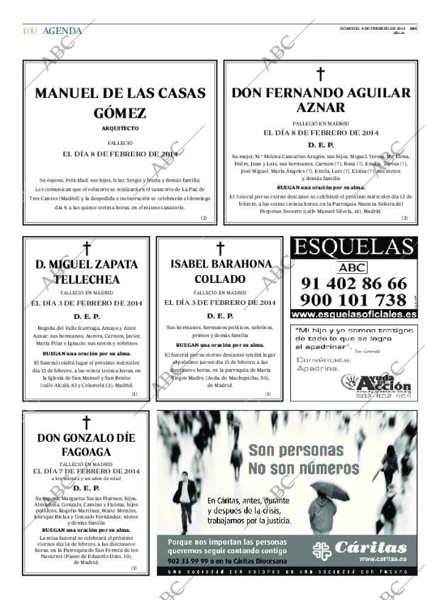 ABC MADRID 09-02-2014 página 100