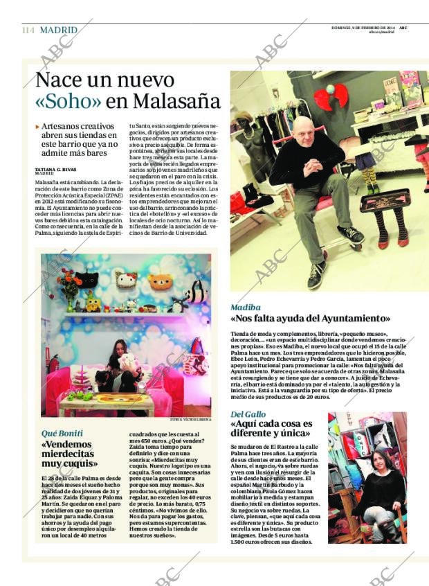 ABC MADRID 09-02-2014 página 114