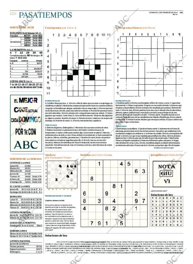 ABC MADRID 09-02-2014 página 120