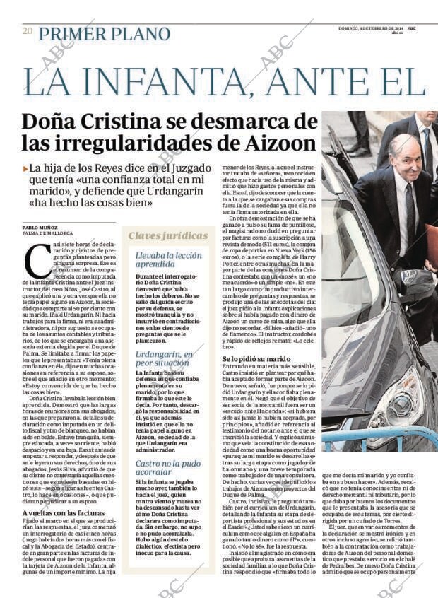 ABC MADRID 09-02-2014 página 20