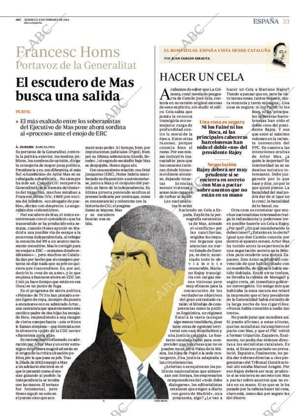 ABC MADRID 09-02-2014 página 33