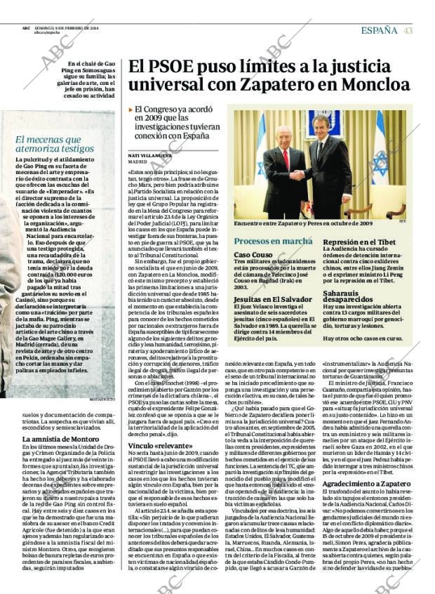 ABC MADRID 09-02-2014 página 43