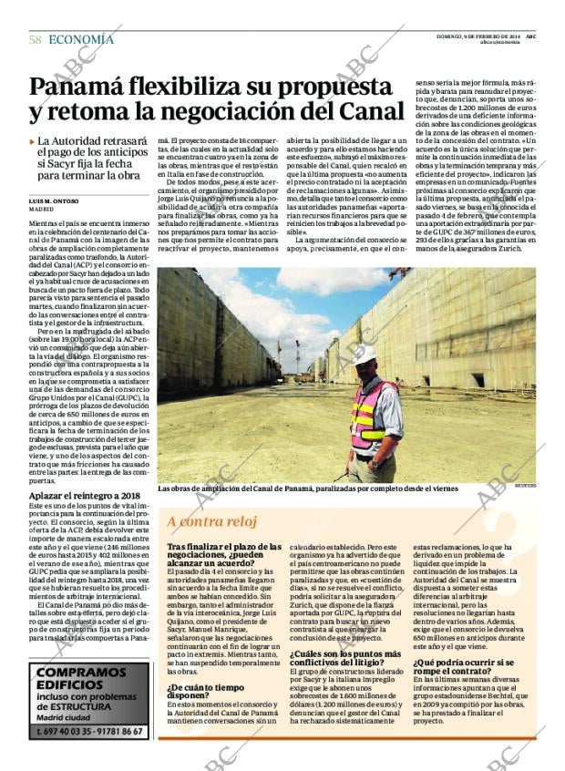 ABC MADRID 09-02-2014 página 58