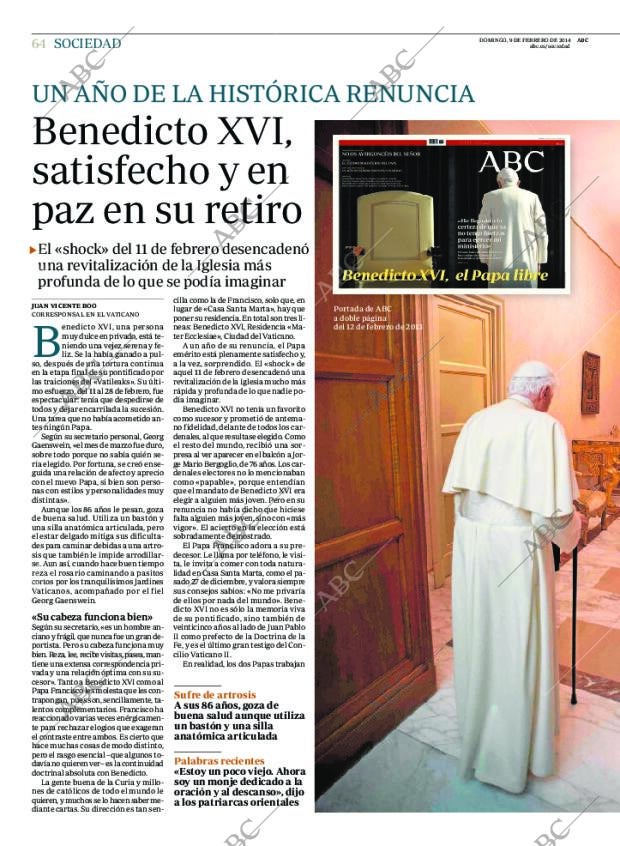 ABC MADRID 09-02-2014 página 64