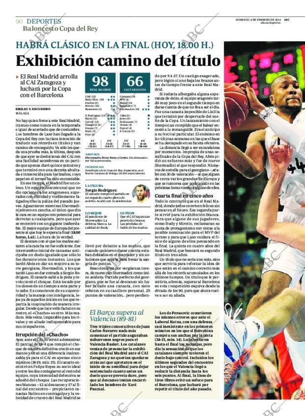 ABC MADRID 09-02-2014 página 90
