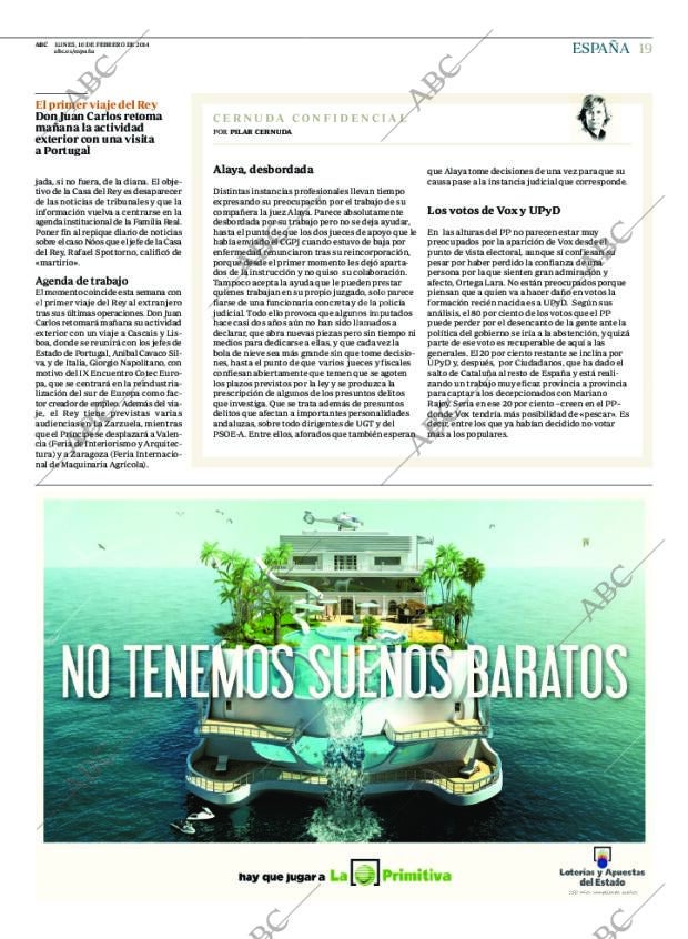 ABC MADRID 10-02-2014 página 19