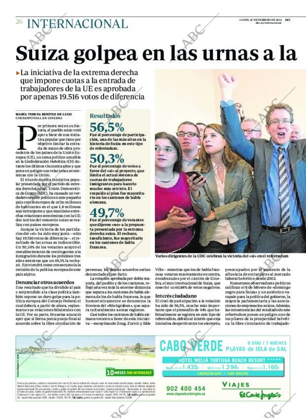 ABC MADRID 10-02-2014 página 26