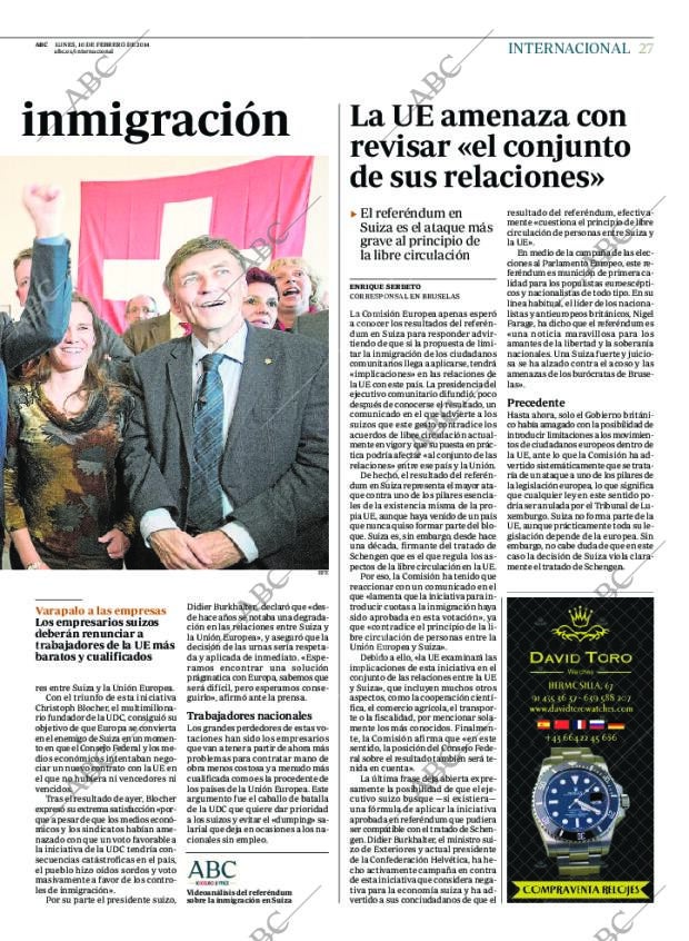 ABC MADRID 10-02-2014 página 27