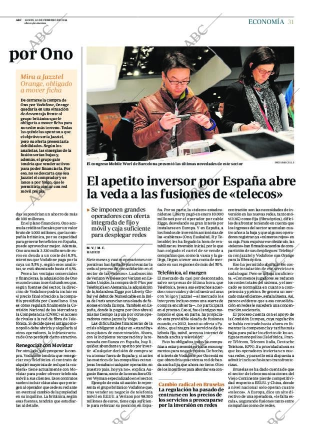 ABC MADRID 10-02-2014 página 31
