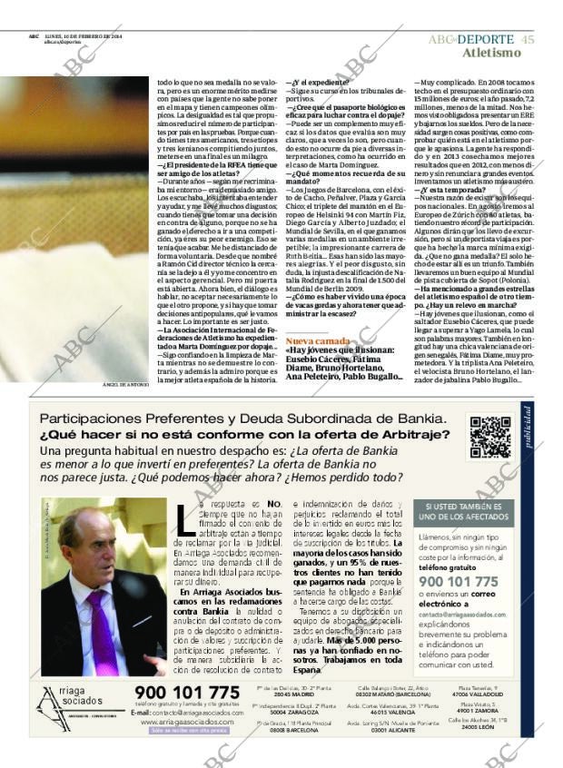 ABC MADRID 10-02-2014 página 45