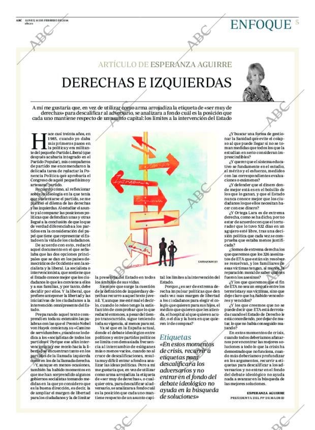 ABC MADRID 10-02-2014 página 5