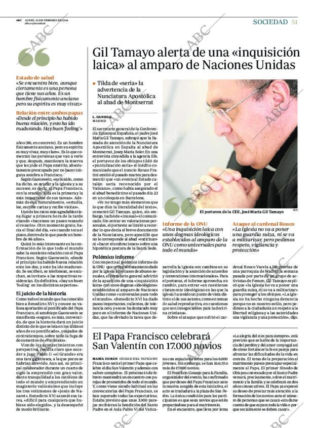 ABC MADRID 10-02-2014 página 51