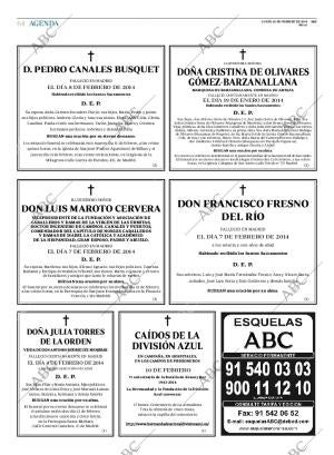 ABC MADRID 10-02-2014 página 64