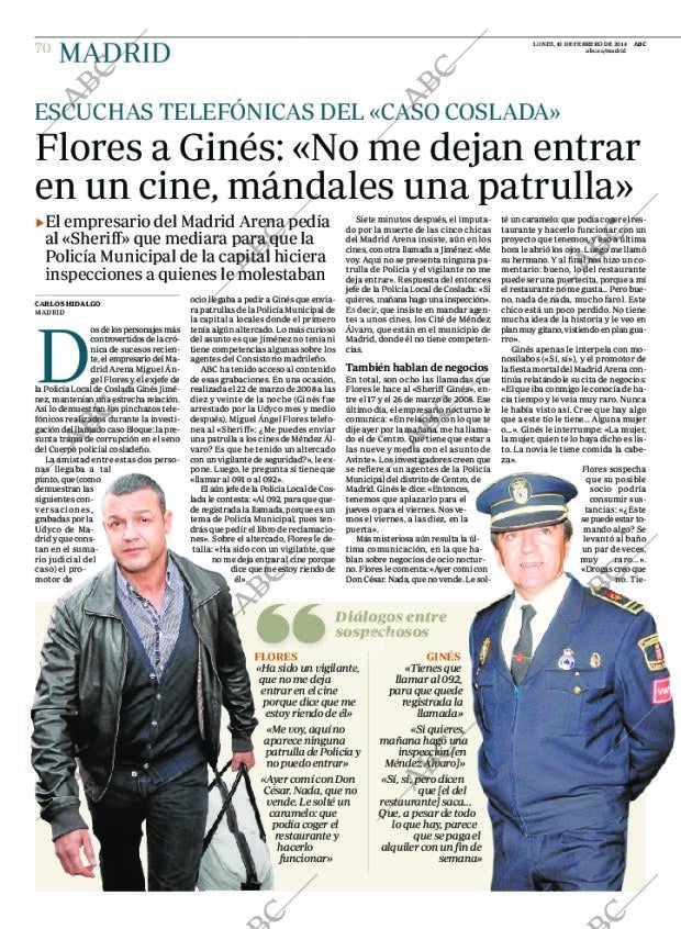 ABC MADRID 10-02-2014 página 70