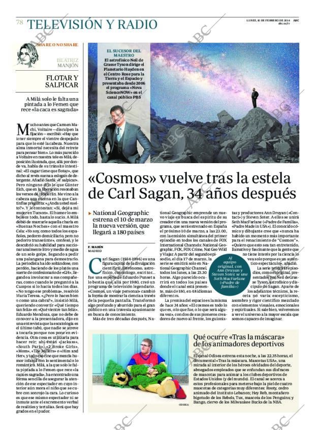 ABC MADRID 10-02-2014 página 78